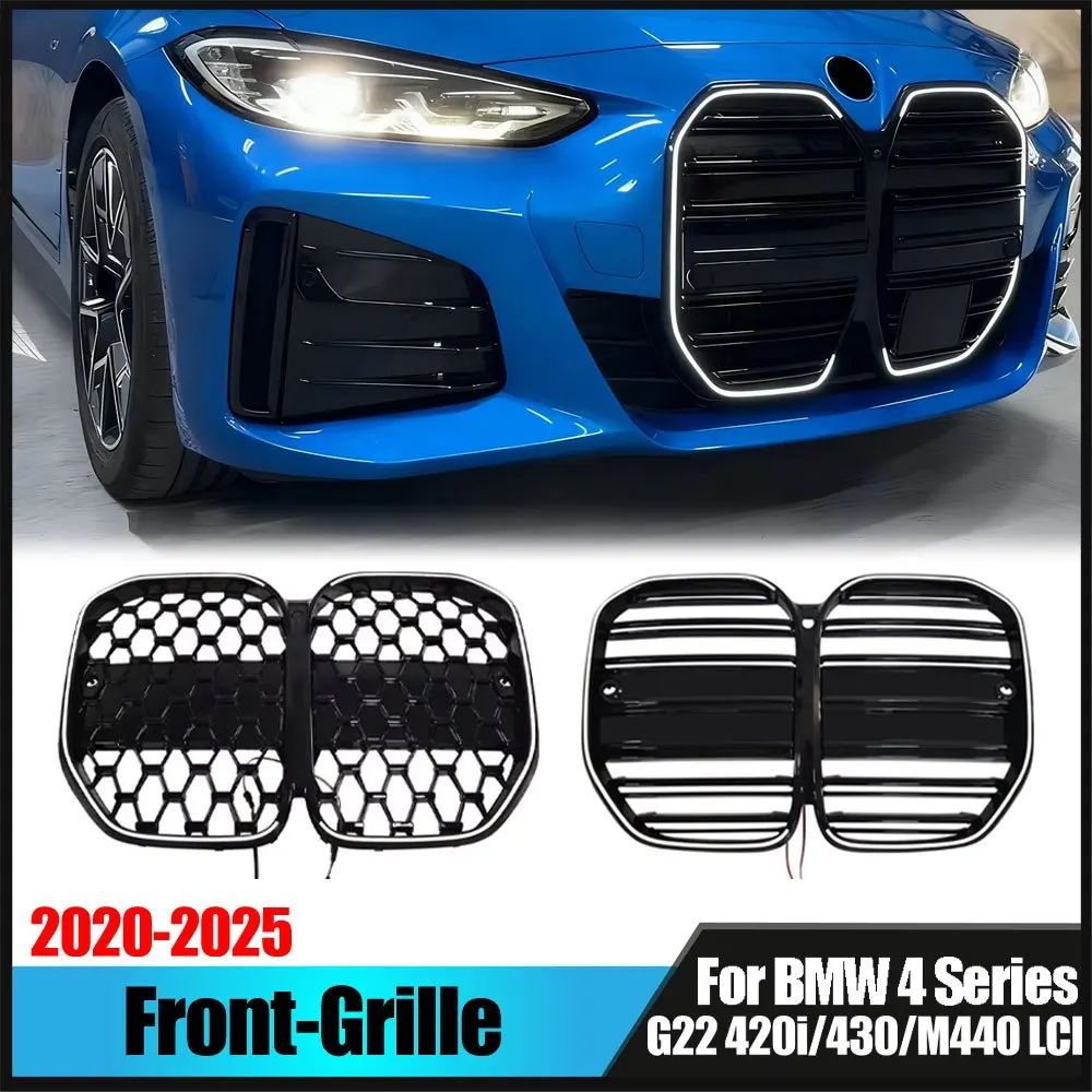 LED illuminated Diamond Grille For BMW 4 Series G22 420i 430i M440i LCI 2020 2025 2 Door Front Grille Car Styling Upgrade
LED illuminated Diamond Grille For BMW 4 Series G22 420i 430i M440i LCI 2020 2025 2 Door Front Grille Car Styling Upgrade