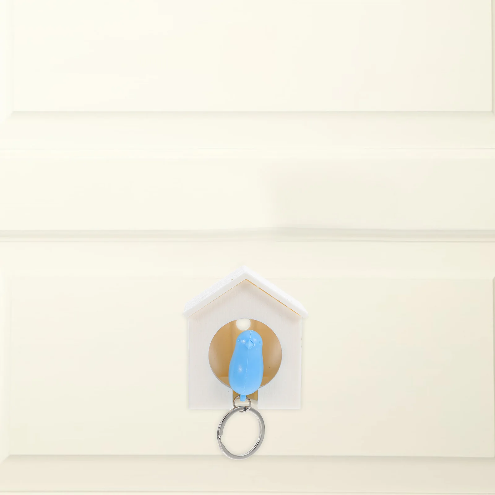 Adorable Birdhouse Key Holder 7 4x6 8x4 4cm White Blue ABS Whistle Sparrow Keychain Mounting Holes Hooks Accessories
Adorable Birdhouse Key Holder 7 4x6 8x4 4cm White Blue ABS Whistle Sparrow Keychain Mounting Holes Hooks Accessories