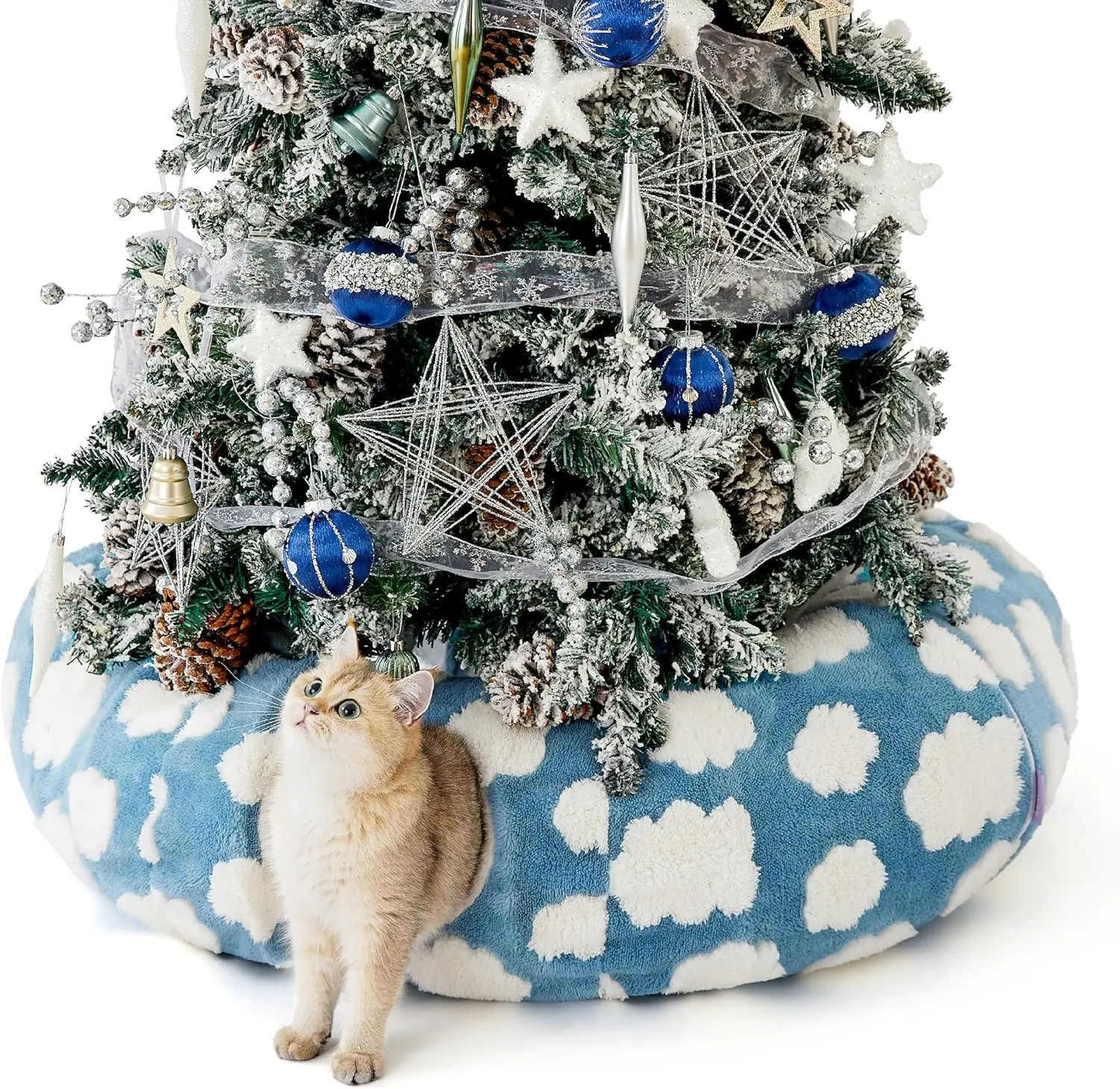 Cozy Cat Tunnel Bed with Washable Cushion - Interactive Play Toy for Indoor Cats, Puppies, Rabbits in Blue
Cozy Cat Tunnel Bed with Washable Cushion - Interactive Play Toy for Indoor Cats, Puppies, Rabbits in Blue