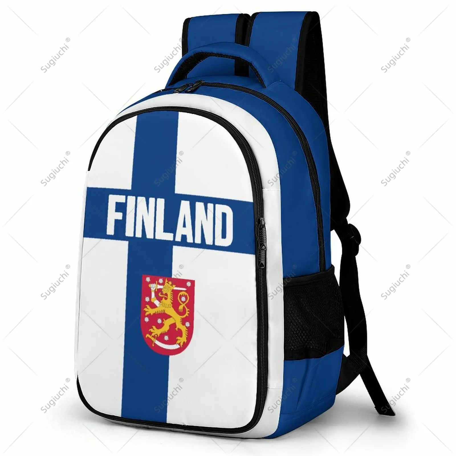 Backpack Finland Flag Student Schoolbag Smart Business Travel Leisure Backpack Laptop Back Pack Office Work Bag
Backpack Finland Flag Student Schoolbag Smart Business Travel Leisure Backpack Laptop Back Pack Office Work Bag