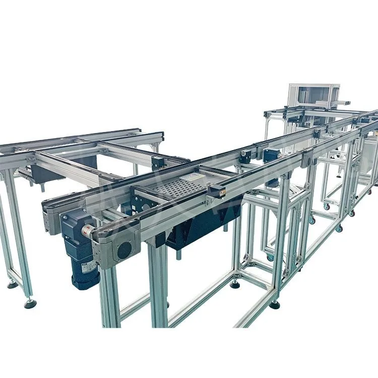 Assembly Line Conveyor System with Double Speed Chain and Timing Belt for Electronics Manufacturing
Assembly Line Conveyor System with Double Speed Chain and Timing Belt for Electronics Manufacturing