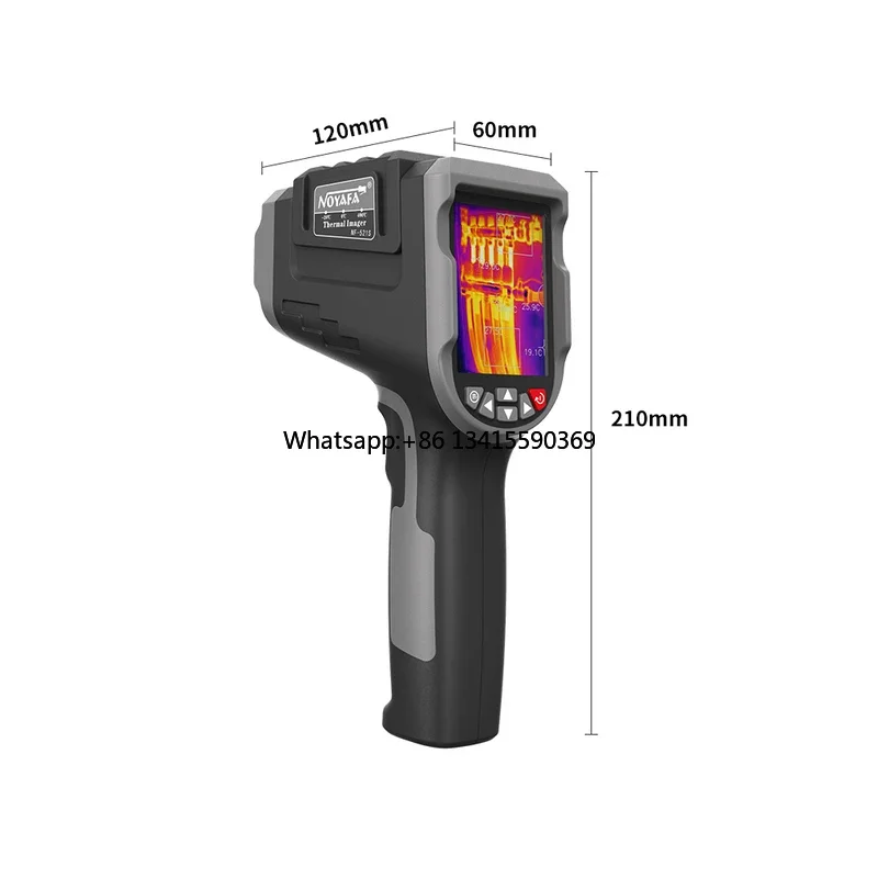 NF-521S Advanced Thermal Imaging Infrared Handheld 120*90 8 Palettes Shoot Pictures & Video -10~400℃
NF-521S Advanced Thermal Imaging Infrared Handheld 120*90 8 Palettes Shoot Pictures & Video -10~400℃