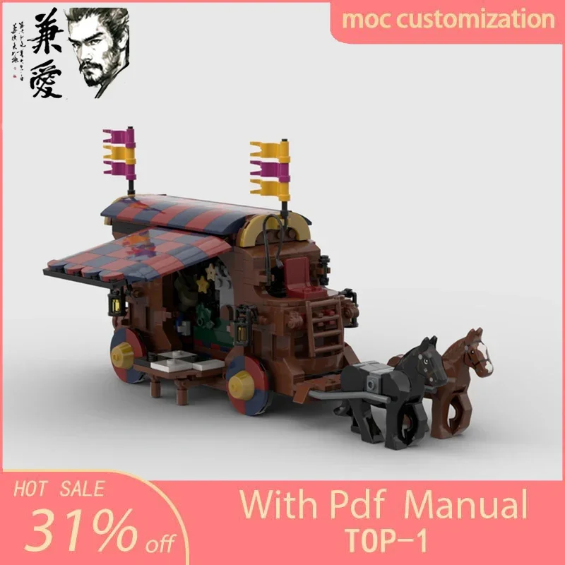 491pcs Moc Medieval Bardic Performance Wagon Modular Model Building Bricks DIY Sets Assembly Blocks Kids Christmas Toys Gifts
491pcs Moc Medieval Bardic Performance Wagon Modular Model Building Bricks DIY Sets Assembly Blocks Kids Christmas Toys Gifts