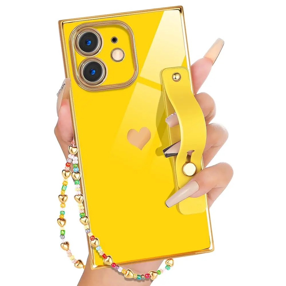 for iPhone 14 Pro Case with Stand/String, Luxury Cute Women Girls Heart Electroplated Designer Phone Cases for 14 Pro, Neon
for iPhone 14 Pro Case with Stand/String, Luxury Cute Women Girls Heart Electroplated Designer Phone Cases for 14 Pro, Neon
