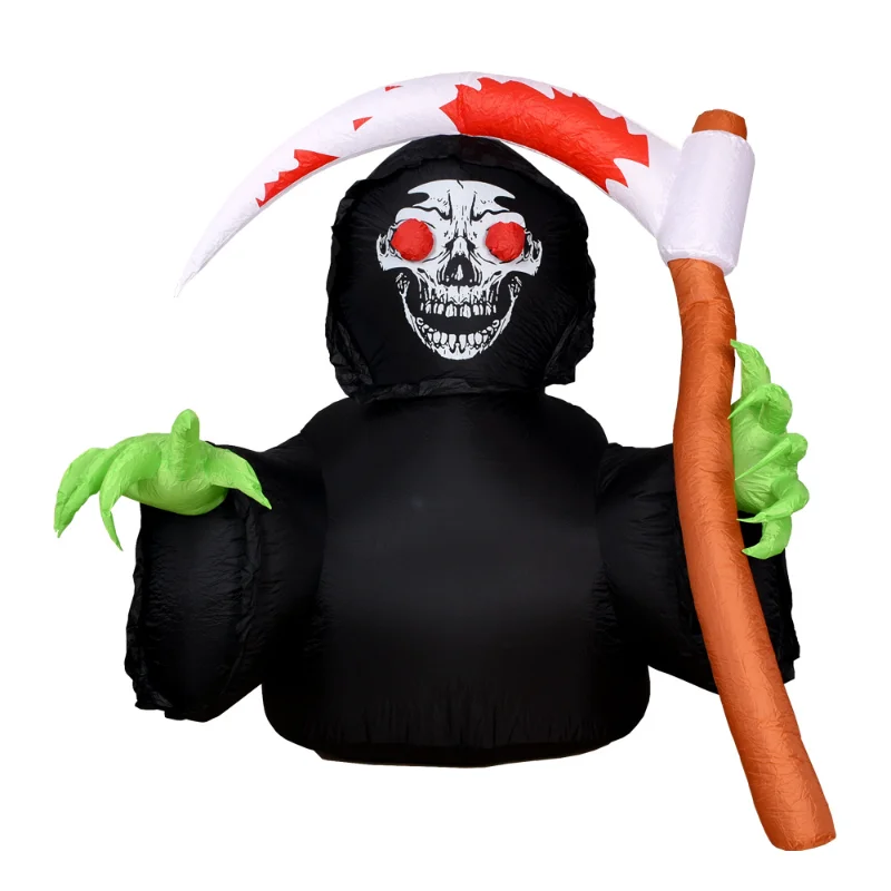 Halloween Sickle Reaper Air Model LED Luminous Inflatable Air Model Outdoor Garden Festival Decoration Props 
Halloween Sickle Reaper Air Model LED Luminous Inflatable Air Model Outdoor Garden Festival Decoration Props
