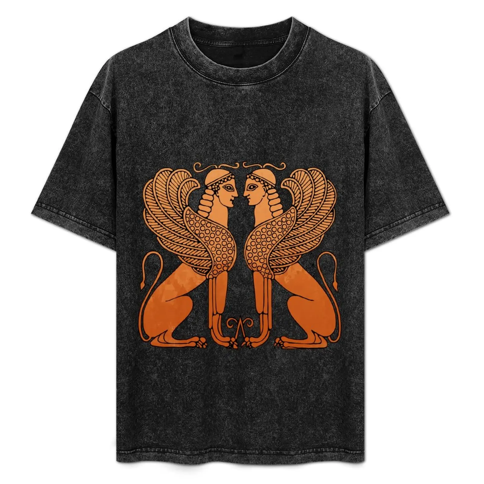 Sitting Sphinxes T-Shirt Soft Anti-Shrink Cotton Tee
Sitting Sphinxes T-Shirt Soft Anti-Shrink Cotton Tee
