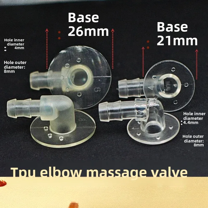10pcs Massage airbag, air nozzle, foot therapy machine, air bag, connector TPU inflatable interface, curved inflatable nozzle
10pcs Massage airbag, air nozzle, foot therapy machine, air bag, connector TPU inflatable interface, curved inflatable nozzle
