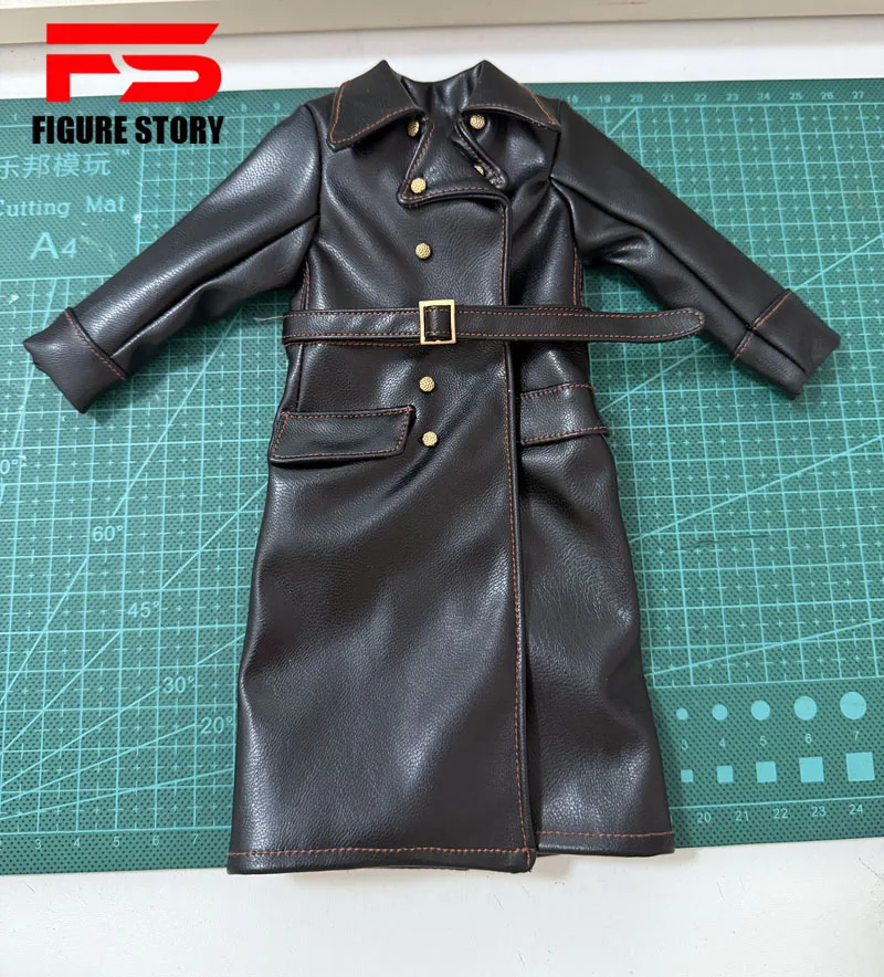 1/6 Scale male dolls clothes Long leather coat fit 12'' action figure body model
1/6 Scale male dolls clothes Long leather coat fit 12'' action figure body model
