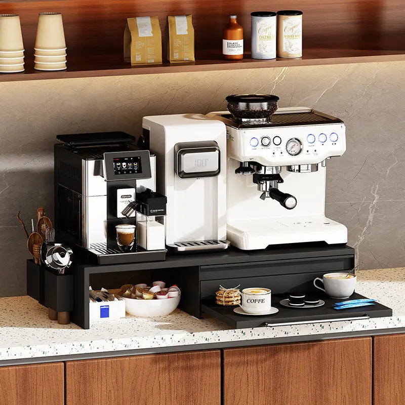 Metal Kitchen Pull-out Tray Microwave Rack Oven Rack Coffee Machine Storage Rack with Drawers, Kettle Cookware Storage Organizer
Metal Kitchen Pull-out Tray Microwave Rack Oven Rack Coffee Machine Storage Rack with Drawers, Kettle Cookware Storage Organizer