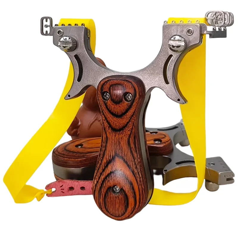 Stainless Steel Professional Hunting Slingshot High-quality Catapult with Flat Rubber Bands Outdoor Shooting Game Slingshot Set
Stainless Steel Professional Hunting Slingshot High-quality Catapult with Flat Rubber Bands Outdoor Shooting Game Slingshot Set