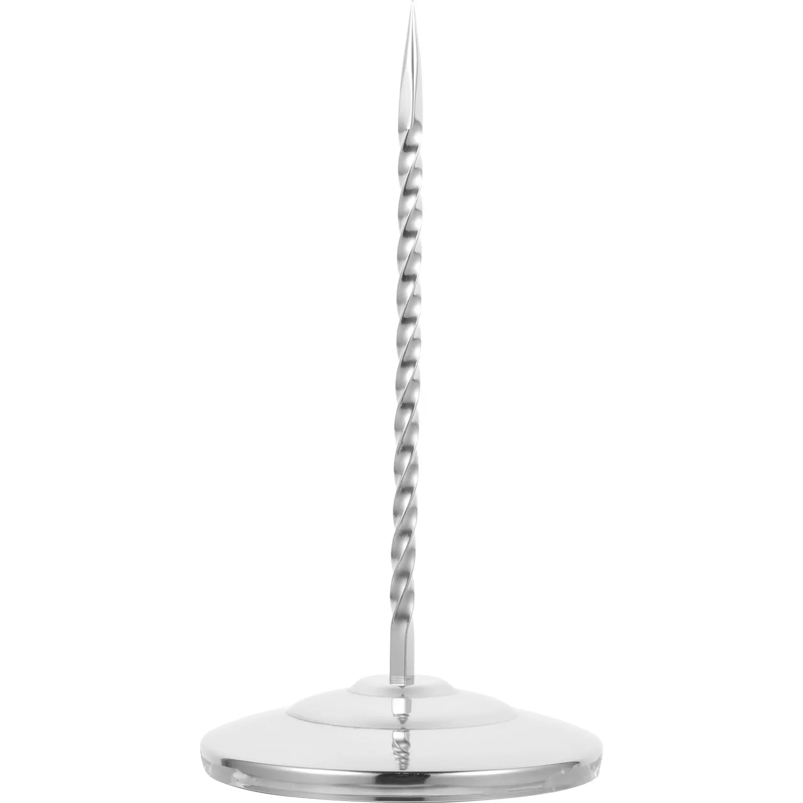 Stainless Steel Receipt Holder Spike Desktop Bill Holder for Restaurant Office Kitchen Diner Pub Meeting Room Milk Tea Shop
Stainless Steel Receipt Holder Spike Desktop Bill Holder for Restaurant Office Kitchen Diner Pub Meeting Room Milk Tea Shop