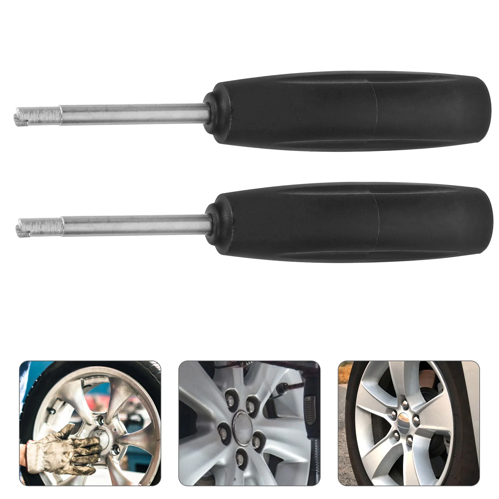 2 Pcs Tire Repair Tool Core Gas Nozzle Valve Removal Plastic and Aluminum Alloy Auto Wrench Tube Disassembly
2 Pcs Tire Repair Tool Core Gas Nozzle Valve Removal Plastic and Aluminum Alloy Auto Wrench Tube Disassembly
