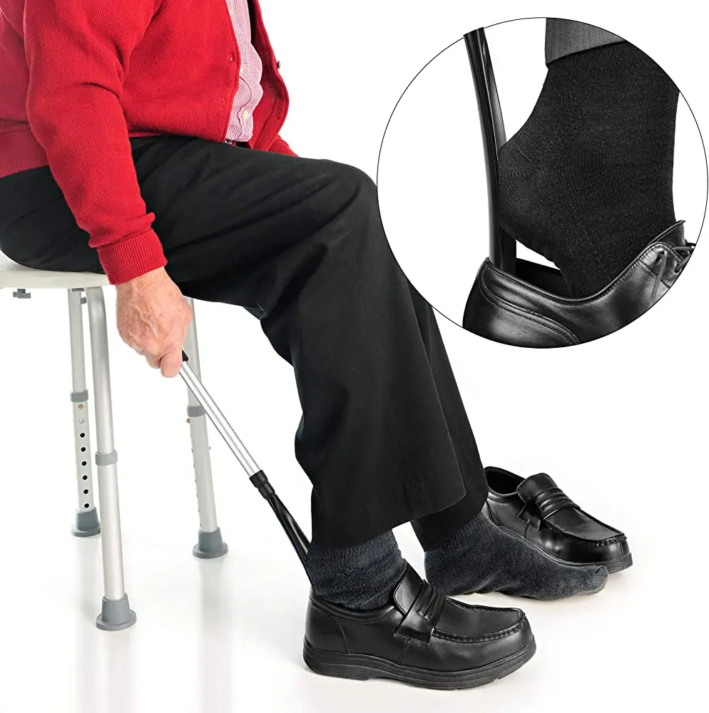 Long Shoe Horn For Seniors Adjustable Expander Shoe Horn Long Handled 31 Inch Telescopic Shoehorn Elderly Disabled Assist Device
Long Shoe Horn For Seniors Adjustable Expander Shoe Horn Long Handled 31 Inch Telescopic Shoehorn Elderly Disabled Assist Device