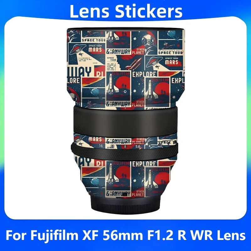 Для Fujifilm XF 56 мм F1.2 R WR наклейка на объектив, защитная пленка для тела, защита от царапин, кожный чехол XF 56 F1.2 II
Для Fujifilm XF 56 мм F1.2 R WR наклейка на объектив, защитная пленка для тела, защита от царапин, кожный чехол XF 56 F1.2 II