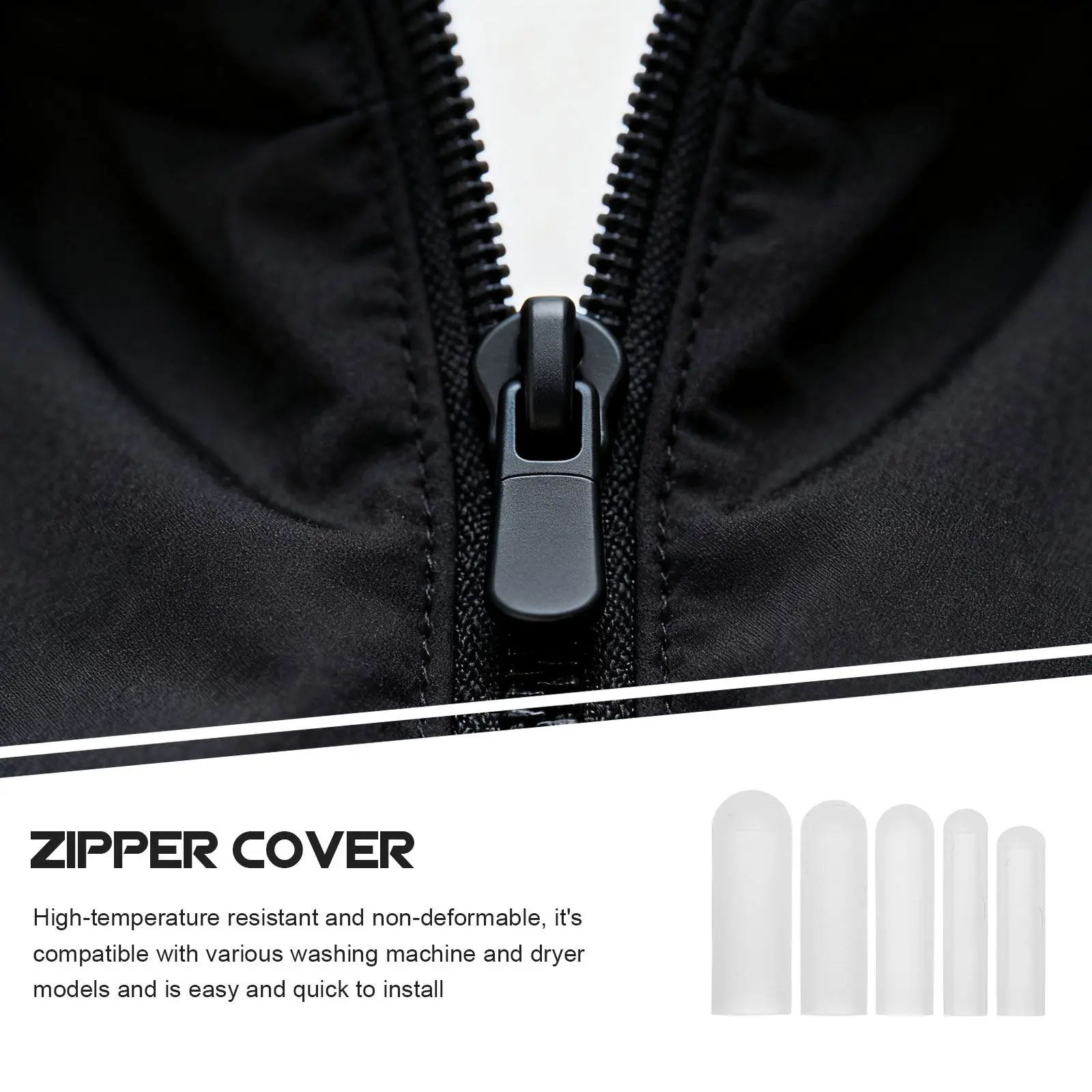 25Pcs Multi-Size Silicone Zipper Covers Anti-Scratch Laundry Noise Reducer Guards Washer Dryer Protector Zipper Covers for Noise
25Pcs Multi-Size Silicone Zipper Covers Anti-Scratch Laundry Noise Reducer Guards Washer Dryer Protector Zipper Covers for Noise
