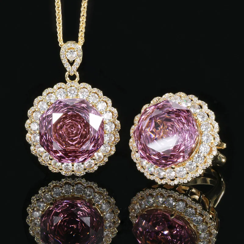 Popular New Zhuangshengsheng Jewelry Copper Base -Plated Rose Cut Light Luxury Gold Set Female Main Stone 18mm
Popular New Zhuangshengsheng Jewelry Copper Base -Plated Rose Cut Light Luxury Gold Set Female Main Stone 18mm
