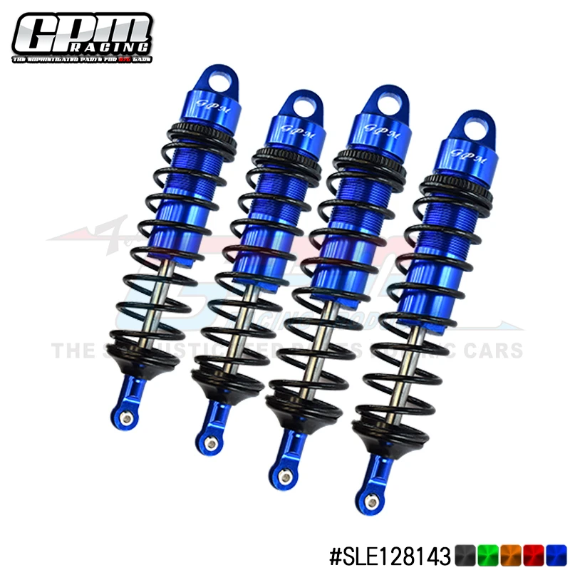 GPM Aluminum Front And Rear Adjustable Spring Dampers For TRAXXAS 1/8 slegde
GPM Aluminum Front And Rear Adjustable Spring Dampers For TRAXXAS 1/8 slegde