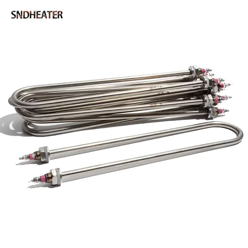 SNDHEATER AC 230 В U-образный нагревательный элемент 2000 Вт из нержавеющей стали с резьбой M16, электрический погружной водонагреватель, часть 310 мм/350 мм
SNDHEATER AC 230 В U-образный нагревательный элемент 2000 Вт из нержавеющей стали с резьбой M16, электрический погружной водонагреватель, часть 310 мм/350 мм