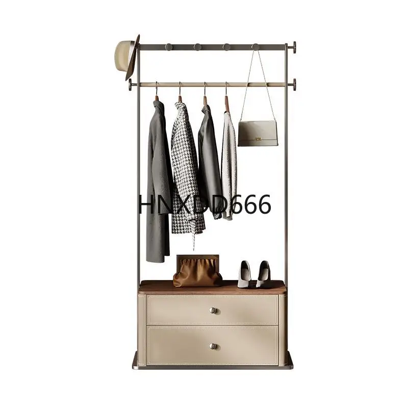Minimalist floor-to-ceiling integrated hanger leather veneer storage vertical drying rack
Minimalist floor-to-ceiling integrated hanger leather veneer storage vertical drying rack