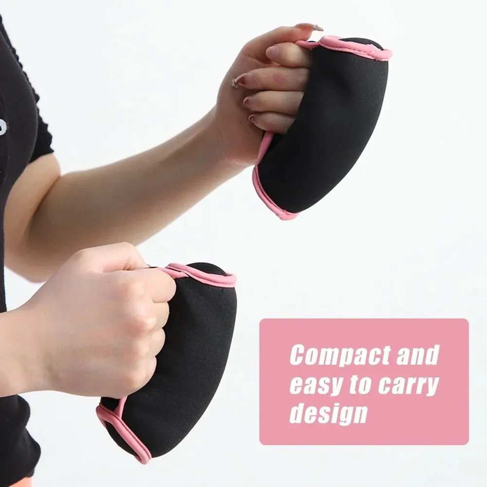1 Pair Unisex Design Hand Weights Set Weight Gain Breathable Wrist Support Weights Soft Sand Non-Slip Weighted Sandbag
1 Pair Unisex Design Hand Weights Set Weight Gain Breathable Wrist Support Weights Soft Sand Non-Slip Weighted Sandbag