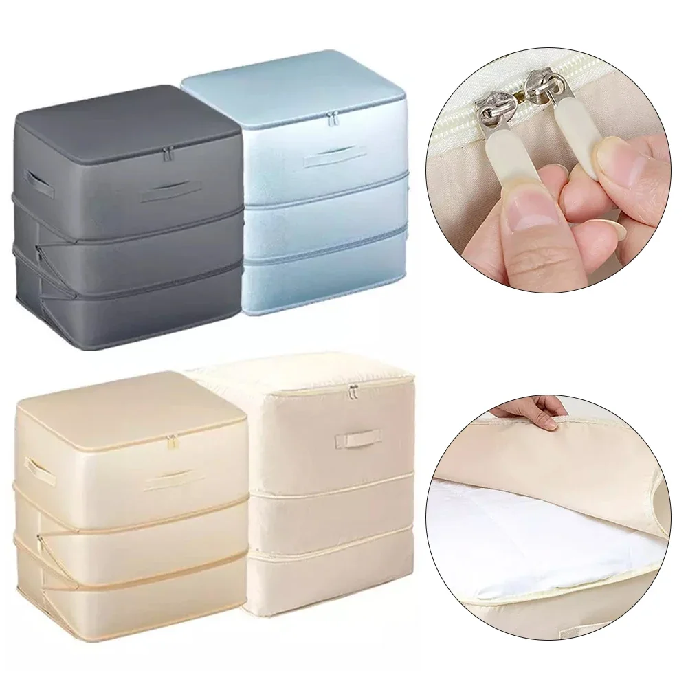 Space Saving Self Organizer Condense Duvet Storage Bag Dustproof For Blankets Bedding Foldable Storage Bag Home Supply
Space Saving Self Organizer Condense Duvet Storage Bag Dustproof For Blankets Bedding Foldable Storage Bag Home Supply