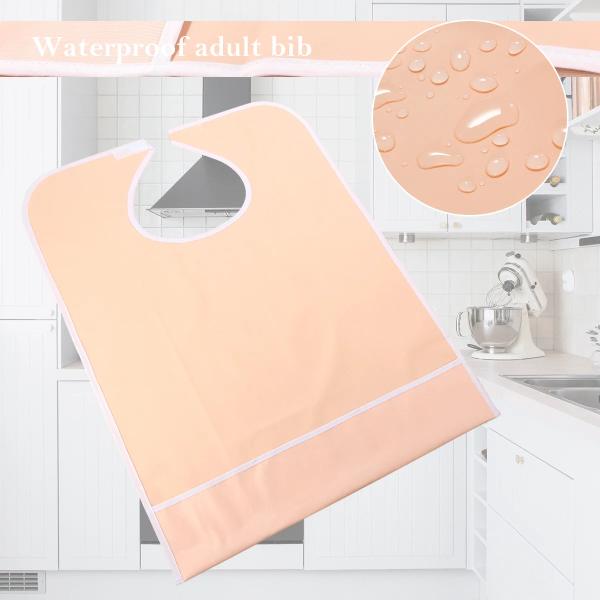 Women's Blouses for Work Waterproof Adult Mealtime Bib Protector with Snap Fastener Baby Aid Apron
Women's Blouses for Work Waterproof Adult Mealtime Bib Protector with Snap Fastener Baby Aid Apron