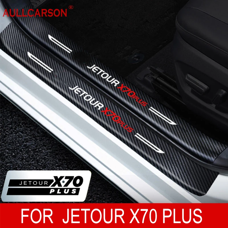 For Jetour X70 Plus 2022 2023 Car Door Sill Leather Stickers Protection Plate Carbon Fiber Threshold Strip Taildoor Accessories
For Jetour X70 Plus 2022 2023 Car Door Sill Leather Stickers Protection Plate Carbon Fiber Threshold Strip Taildoor Accessories