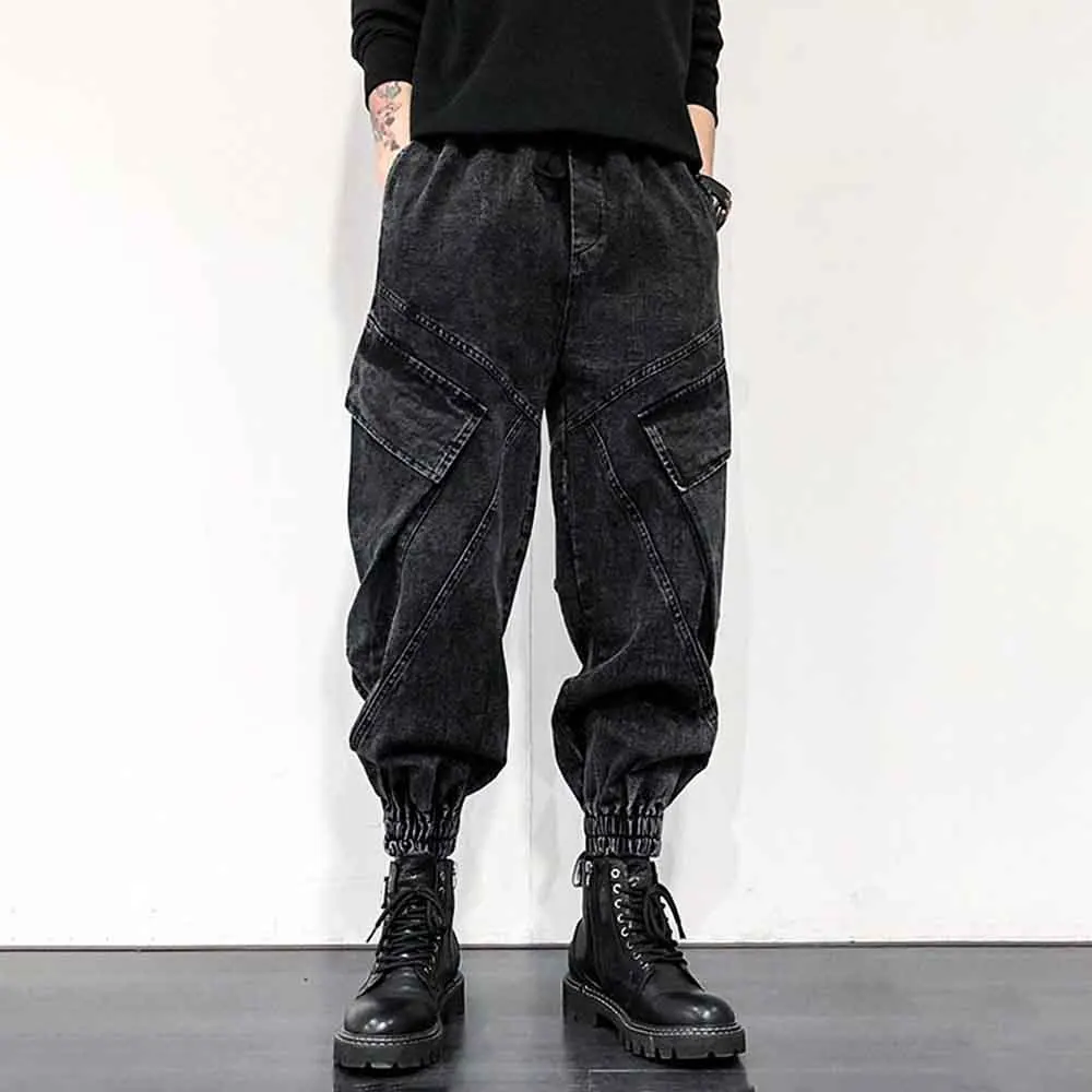 Mens Spring Jeans Cargo Faux Back Pockets Jogger Legs Streetwear Fashion Youth Niche Daily Outdoor Versatile Casual Pants 2026
Mens Spring Jeans Cargo Faux Back Pockets Jogger Legs Streetwear Fashion Youth Niche Daily Outdoor Versatile Casual Pants 2026