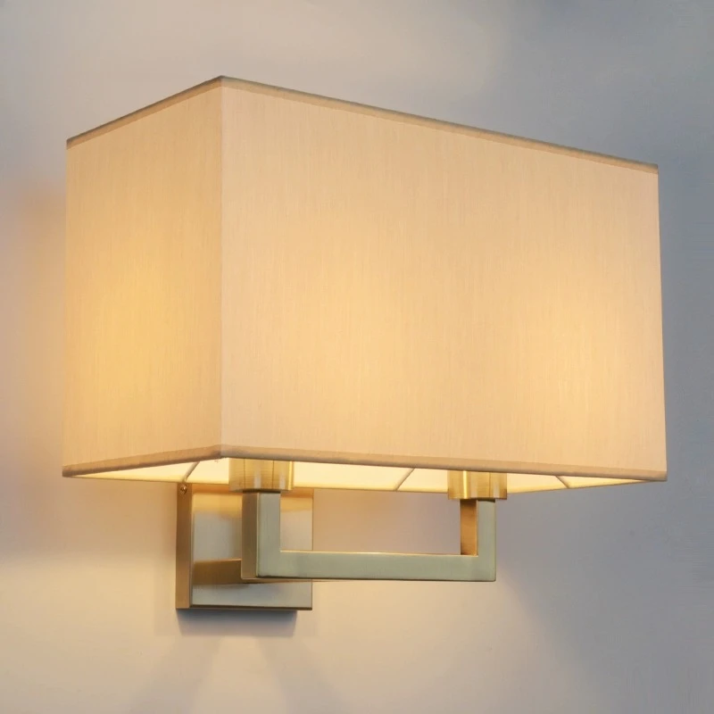 Simple LED Fabric Lampshade E27 Double Headed Wall Lamp for Bedroom Bedside Headlight Indoor Home Decoration Lighting Fixture
Simple LED Fabric Lampshade E27 Double Headed Wall Lamp for Bedroom Bedside Headlight Indoor Home Decoration Lighting Fixture