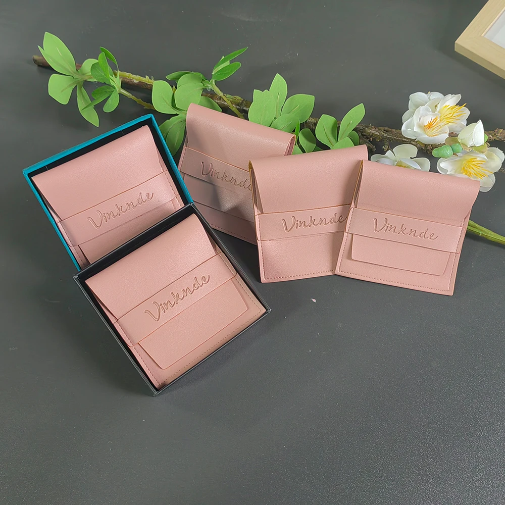 PU Leather Jewelry Bag Personalized Logo Ring Earring Bracelet Packaging Coin Brooch Gift Storage Personalized Print Debossed
PU Leather Jewelry Bag Personalized Logo Ring Earring Bracelet Packaging Coin Brooch Gift Storage Personalized Print Debossed