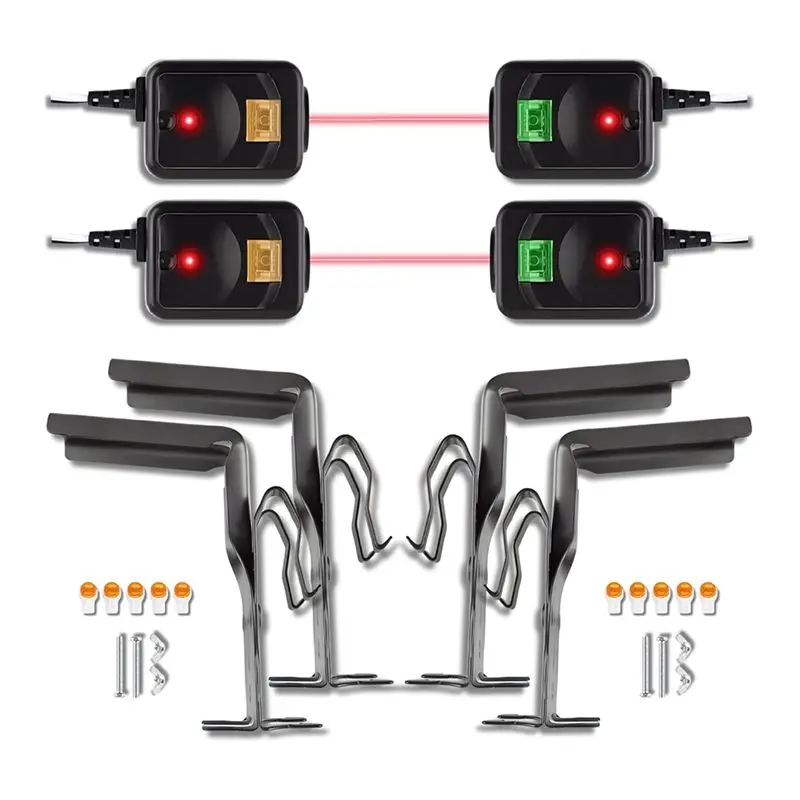 2X 820CB Safetysensor Eye Bracket Kit, Garage Door Openers 1997 Onwards, Replacement 41A5034-B12B
2X 820CB Safetysensor Eye Bracket Kit, Garage Door Openers 1997 Onwards, Replacement 41A5034-B12B