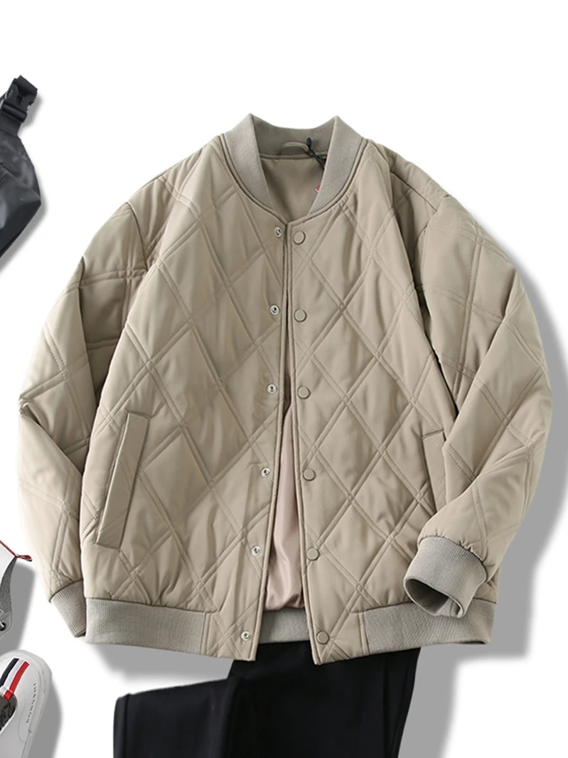 Warm Cotton Jaet Men's Casual Baseball Collar Cotton Coat Small Design Sensation Cotton Padded Winter Jaet Trendy
Warm Cotton Jaet Men's Casual Baseball Collar Cotton Coat Small Design Sensation Cotton Padded Winter Jaet Trendy