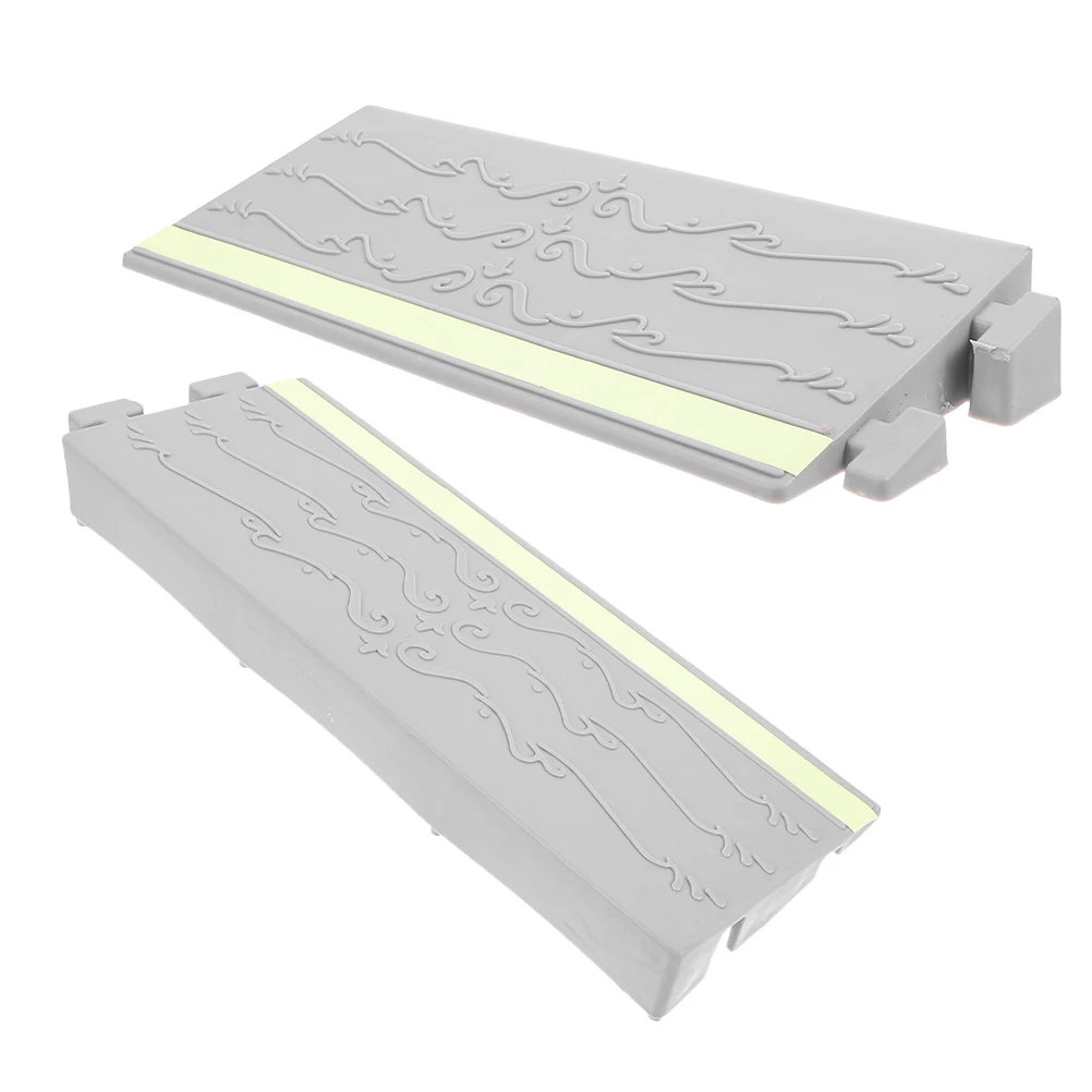 2 Pcs Climbing Mat Doorway Ramps for Wheelchairs Indoor Flooring Stairs Bike Flexible Low Profile Car Entry Rubber Driveway
2 Pcs Climbing Mat Doorway Ramps for Wheelchairs Indoor Flooring Stairs Bike Flexible Low Profile Car Entry Rubber Driveway