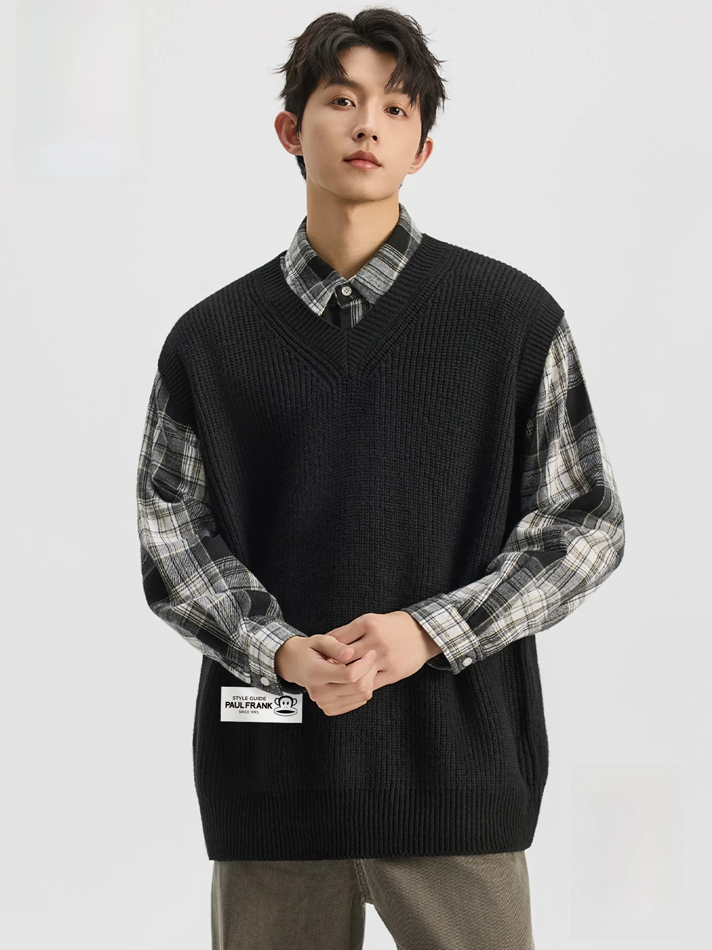 Men's Loose Knitted V-Ne Vest Casual Comfortable Breathable Polyester Blend Autumn Winter Outerwear
Men's Loose Knitted V-Ne Vest Casual Comfortable Breathable Polyester Blend Autumn Winter Outerwear