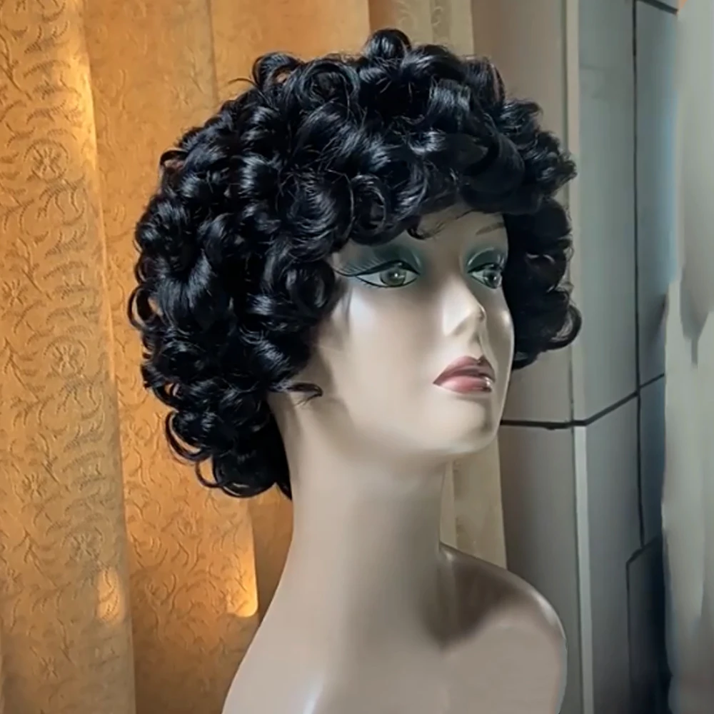 Надувные вьющиеся парики из натуральных волос с челкой, полностью машинный парик без клея, короткий свободный боб, 8 дюймов, бразильские волосы, плотность 150%
Надувные вьющиеся парики из натуральных волос с челкой, полностью машинный парик без клея, короткий свободный боб, 8 дюймов, бразильские волосы, плотность 150%