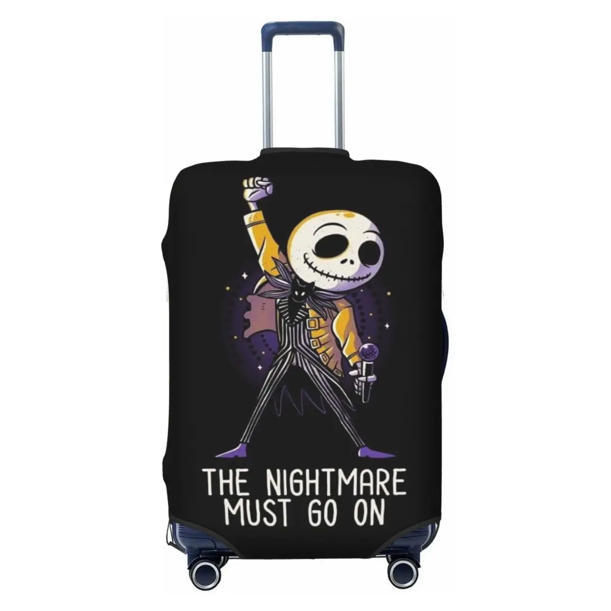 Custom Jacks Movie Skellingtons Rock Singer Travel Luggage Cover Washable Suitcase Cover Protector Fit 18-32 Inch
Custom Jacks Movie Skellingtons Rock Singer Travel Luggage Cover Washable Suitcase Cover Protector Fit 18-32 Inch