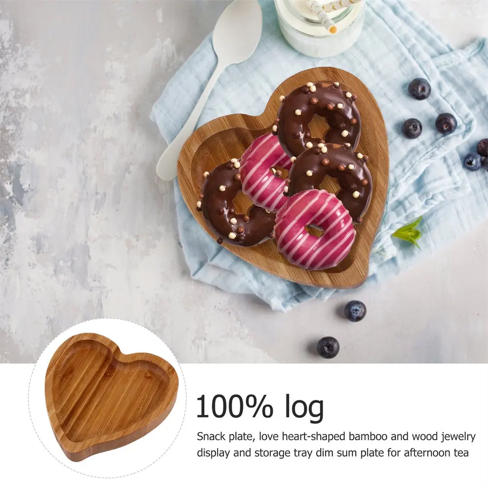 Bamboo Wood Heart Shaped Jewelry Tray Stylish Organizer Storage Tray for Rings Necklaces Earrings Bracelets Keys Home Decoration
Bamboo Wood Heart Shaped Jewelry Tray Stylish Organizer Storage Tray for Rings Necklaces Earrings Bracelets Keys Home Decoration