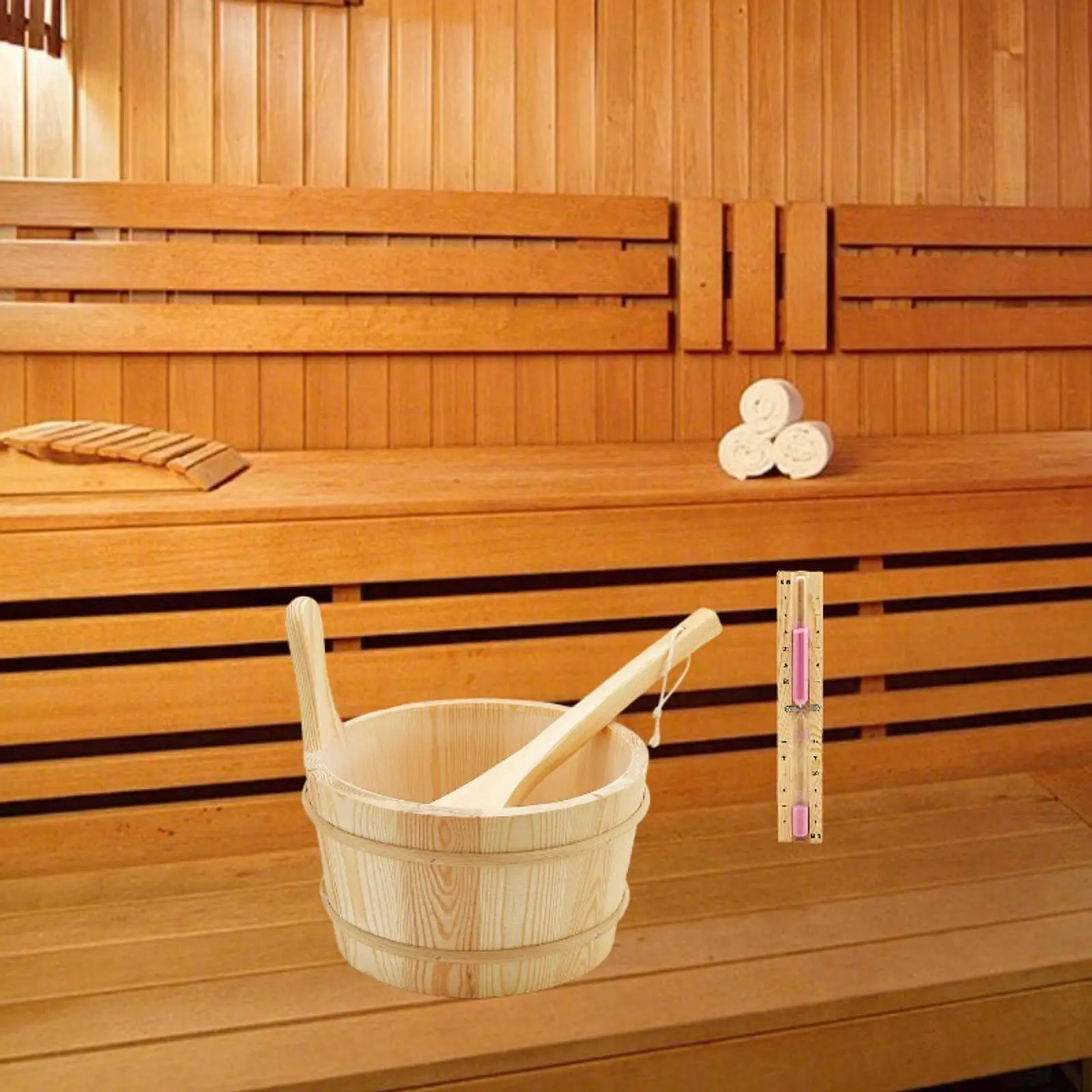 Ведро и половник для сауны, 4-литровое практичное деревянное ведро для мужчин и женщин, ванных комнат дома
Ведро и половник для сауны, 4-литровое практичное деревянное ведро для мужчин и женщин, ванных комнат дома