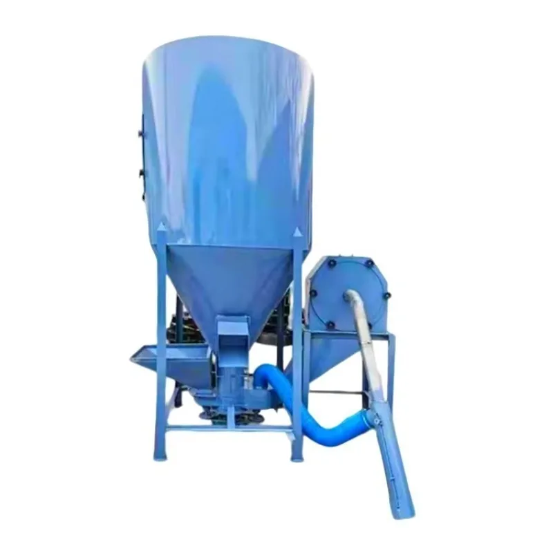 500-800kg/h Complete Animal Feed Vertical Mixer Animal Feed Machine Poultry Feed Mixer Grinder Machine
500-800kg/h Complete Animal Feed Vertical Mixer Animal Feed Machine Poultry Feed Mixer Grinder Machine