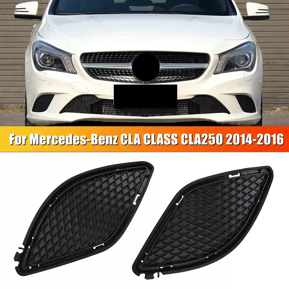 2PCS For Mercedes-Benz W117 CLA CLASS CLA250 2014-2016 Front Bumper Bezel Cover Mesh Grille Vent Car Accessories 1178850322
2PCS For Mercedes-Benz W117 CLA CLASS CLA250 2014-2016 Front Bumper Bezel Cover Mesh Grille Vent Car Accessories 1178850322