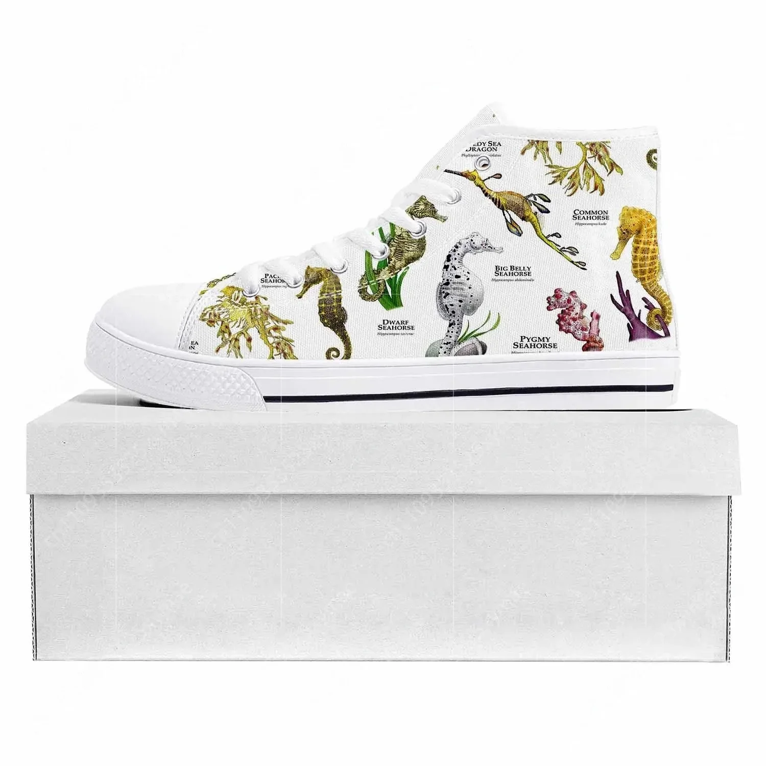 Seahorse Ocean Series High Top High Quality Sneakers Mens Womens Teenager Canvas Sneaker Casual Couple Shoes Custom Made Shoe
Seahorse Ocean Series High Top High Quality Sneakers Mens Womens Teenager Canvas Sneaker Casual Couple Shoes Custom Made Shoe