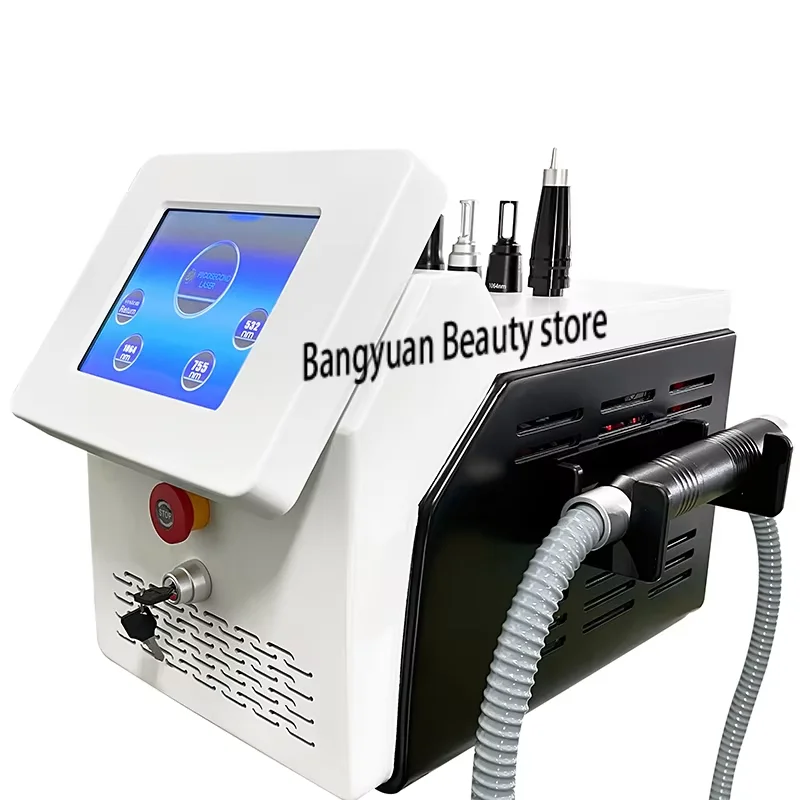 Pico-second Tattoo Removal Machine for Peeling Carbon and Pigmentation Q-Switched and Nd-Yag 755 1320 1064 532nm for Sale
Pico-second Tattoo Removal Machine for Peeling Carbon and Pigmentation Q-Switched and Nd-Yag 755 1320 1064 532nm for Sale