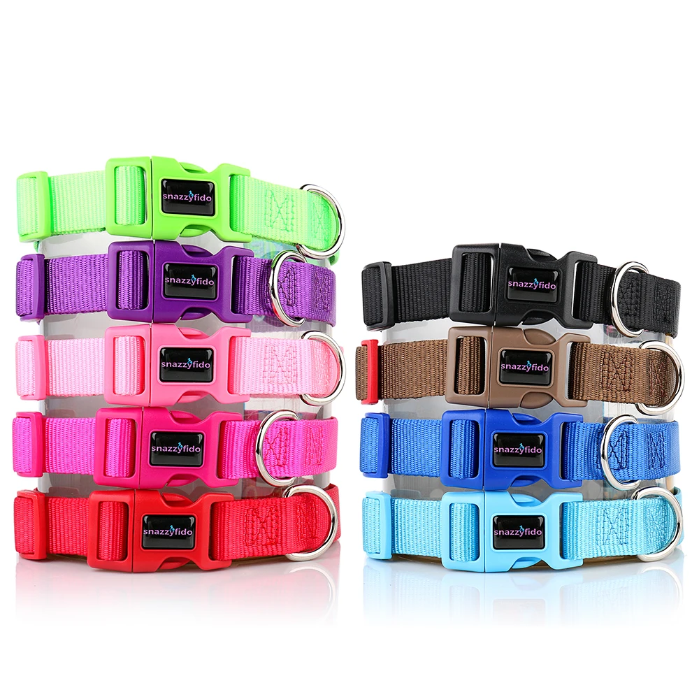 Adjustable Nylon Dog Collar, Custom Available
Adjustable Nylon Dog Collar, Custom Available