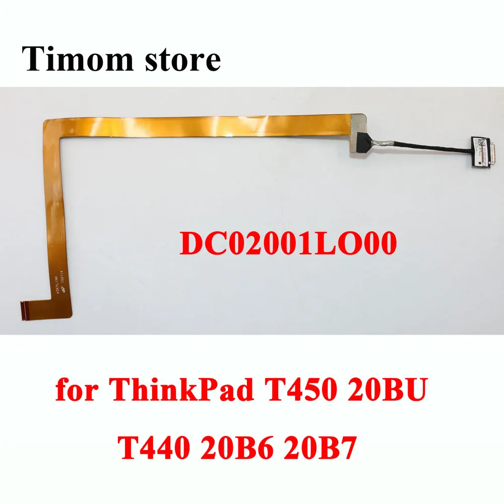 DC02001LO00 Camera Touch Model Cable for T440 20B6 20B7 ThinkPad T450 20BU 100% Original New Laptop Cable FRU PN 04X5459 00HT881
DC02001LO00 Camera Touch Model Cable for T440 20B6 20B7 ThinkPad T450 20BU 100% Original New Laptop Cable FRU PN 04X5459 00HT881
