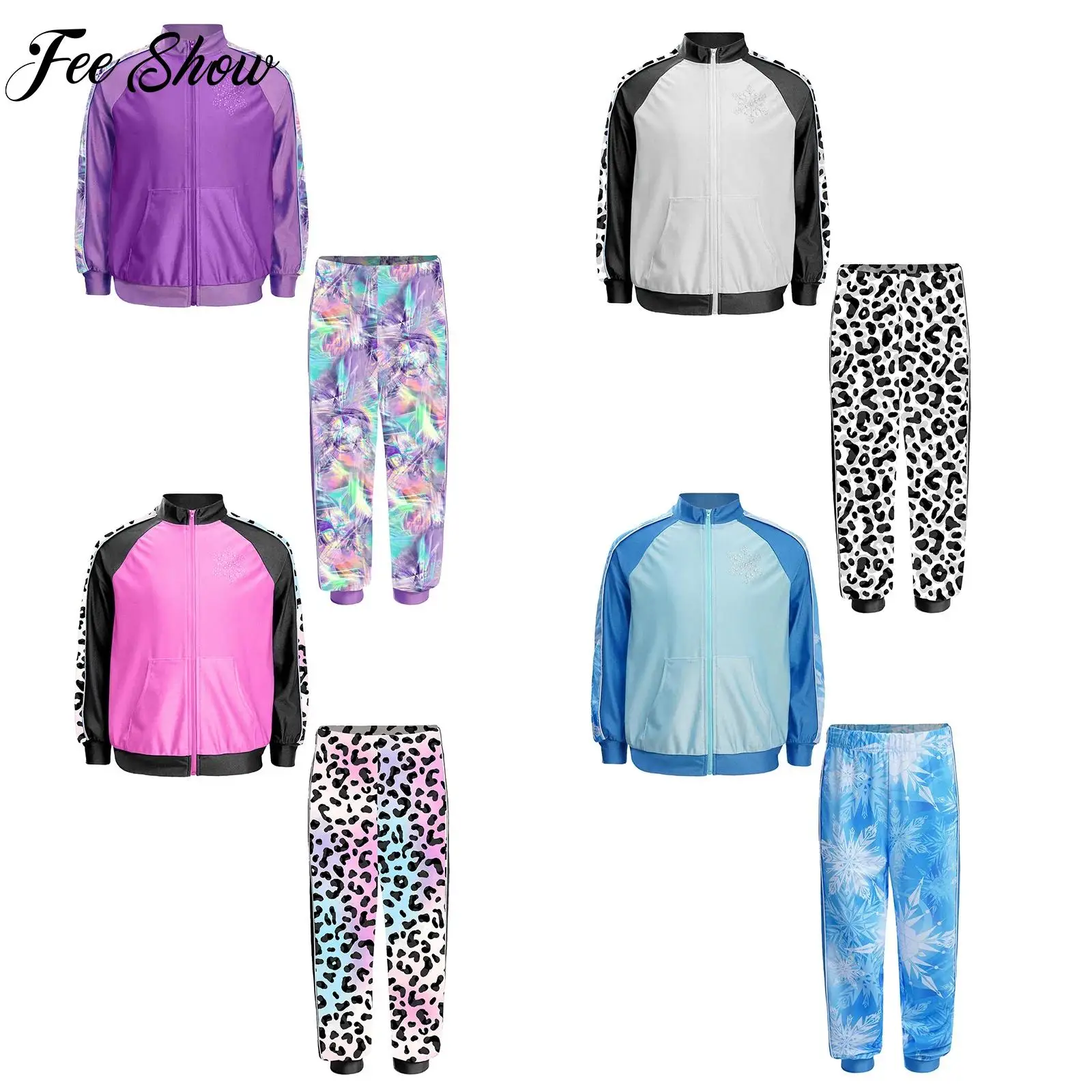 2Pcs Kids Girls Quick-Drying Sports Suit Tracksuit Long Sleeve Jacket Sweatshirt with Pants for Gym Workout Running Active Wear
2Pcs Kids Girls Quick-Drying Sports Suit Tracksuit Long Sleeve Jacket Sweatshirt with Pants for Gym Workout Running Active Wear