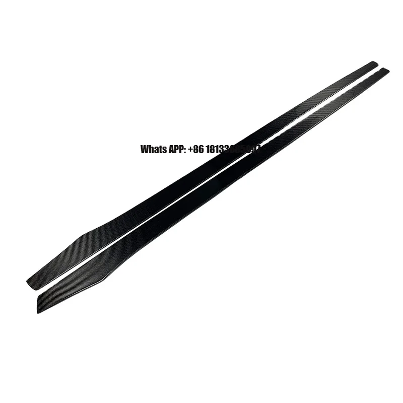 Universal Car Side Skirts Bumper Lip for BMW F22 F30 F32 F36 F10 F87 M2 F80 M3 F82 M4 G20 G30 F90 M5 Carbon Fiber Side Skirts
Universal Car Side Skirts Bumper Lip for BMW F22 F30 F32 F36 F10 F87 M2 F80 M3 F82 M4 G20 G30 F90 M5 Carbon Fiber Side Skirts