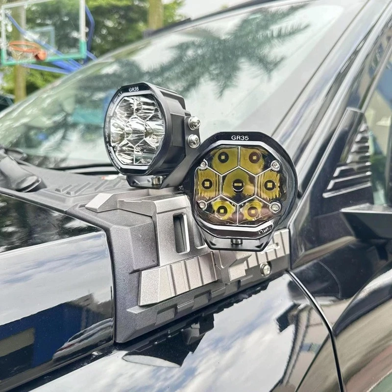 3.5 inch ambient light off-road vehicle modified A-pillar light, medium net light, front bar light
3.5 inch ambient light off-road vehicle modified A-pillar light, medium net light, front bar light