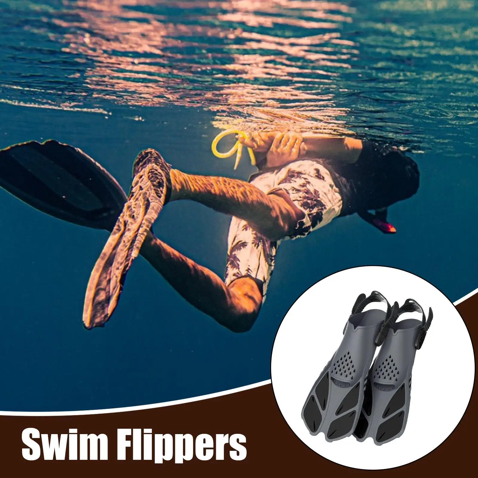 Swim Flippers Training Fins For Adults Adjustable Equipment Flippers For Snorkeling Training Exercise Swimming Diving Women Men
Swim Flippers Training Fins For Adults Adjustable Equipment Flippers For Snorkeling Training Exercise Swimming Diving Women Men