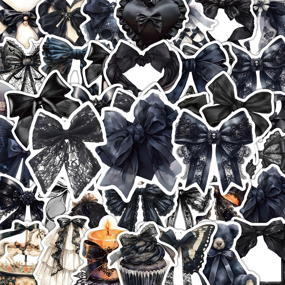 10/30/63pcs INS Style Black Bow Stickers Aesthetic Graffiti Decals DIY Suitcase Motorcycle Guitar Waterproof Cartoon Sticker Toy
10/30/63pcs INS Style Black Bow Stickers Aesthetic Graffiti Decals DIY Suitcase Motorcycle Guitar Waterproof Cartoon Sticker Toy