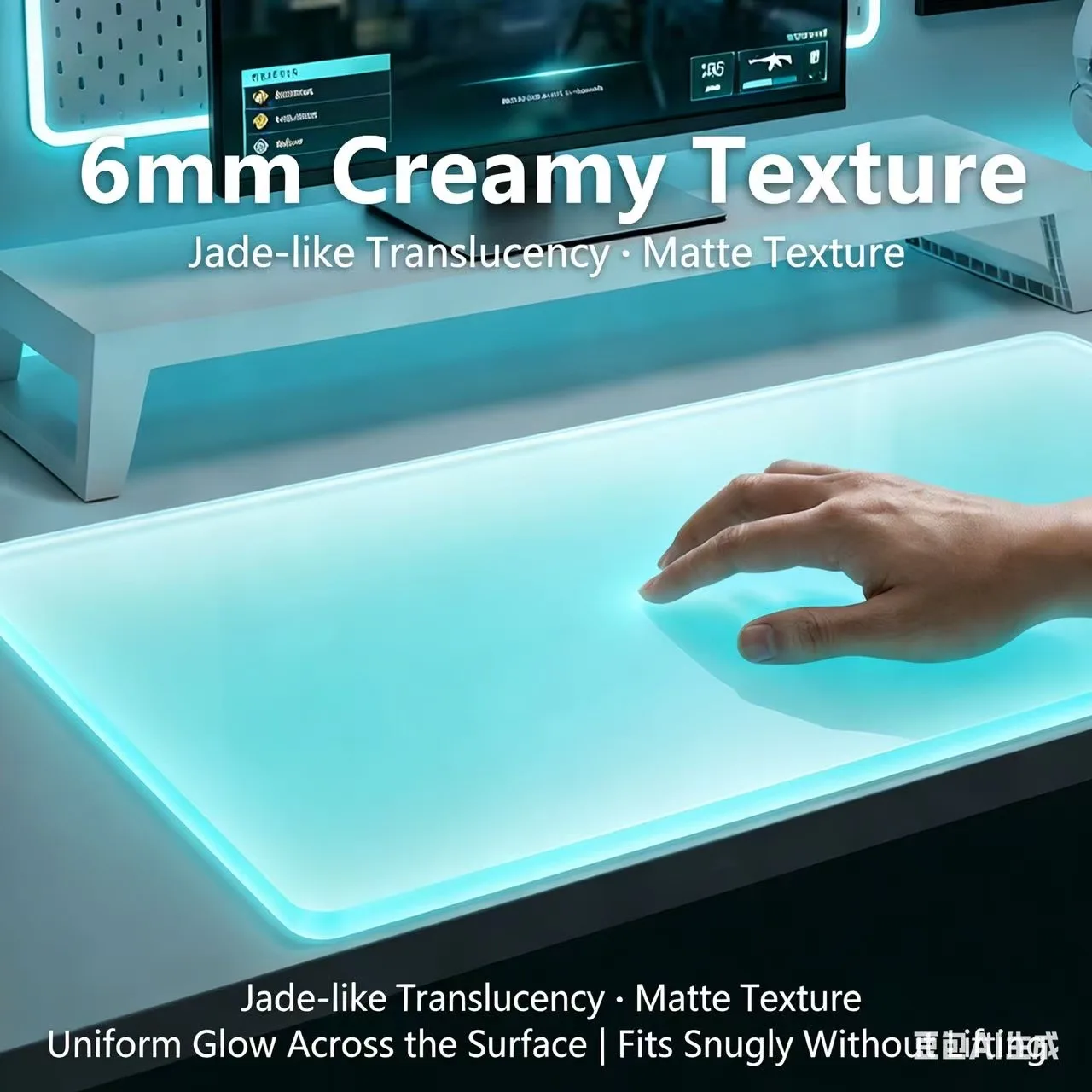 Коврик для мыши PCDOCK Ice Crystal Soft-Light / Стильное и высококачественное дополнение к вашему игровому столу / Коврик для мыши PCDOCK
Коврик для мыши PCDOCK Ice Crystal Soft-Light / Стильное и высококачественное дополнение к вашему игровому столу / Коврик для мыши PCDOCK